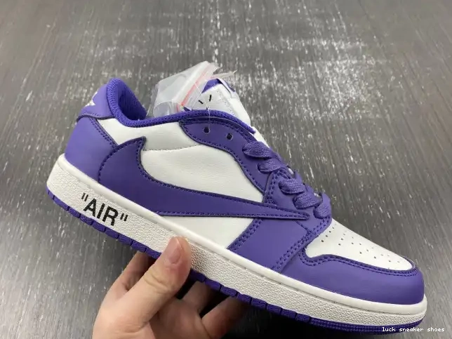 Reps LUCY CUSTOM JORDAN AIR X DM7890-386 1 OFF-WHITE SCOTT TRAVIS X 0319