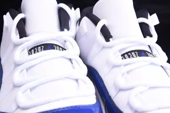 Reps LUCY Low Retro AH7860-100 Jordan 11 Concord White Air 0305