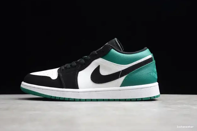 LUCY Air 553558-113 Low Jordan 1 Green Mystic Black White 0316