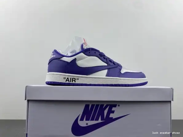 Reps LUCY CUSTOM JORDAN AIR X DM7890-386 1 OFF-WHITE SCOTT TRAVIS X 0319