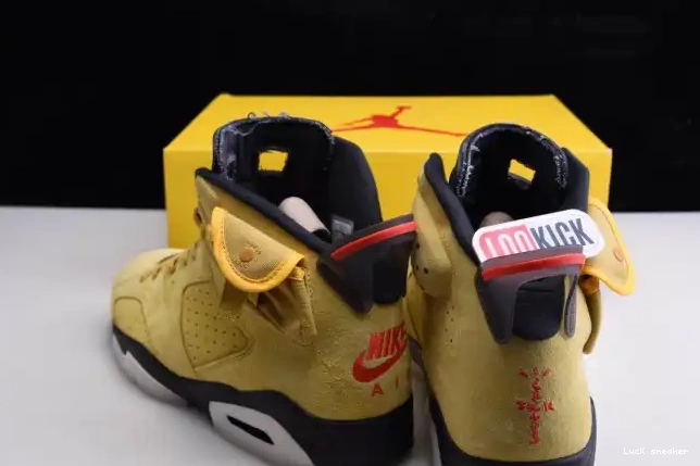 Rep LUCY TRAVIS SCOTT 6 JORDAN AIR CN1084-300 YELLOW X 0320