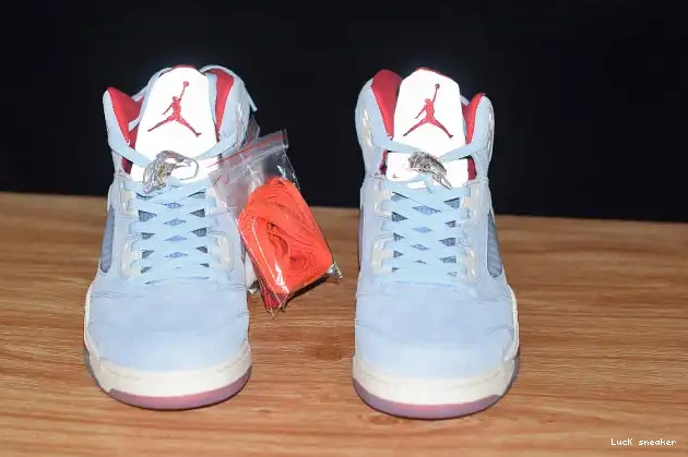 Reps LUCY CI1899-400 Air JSP Jordan 5 x Room Ice Blue Trophy 0322