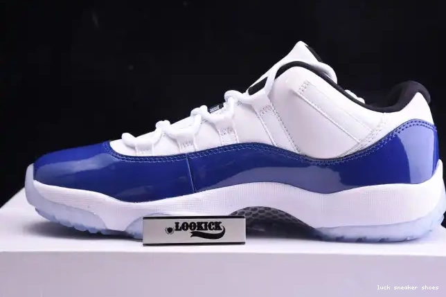 Reps LUCY Low Retro AH7860-100 Jordan 11 Concord White Air 0305