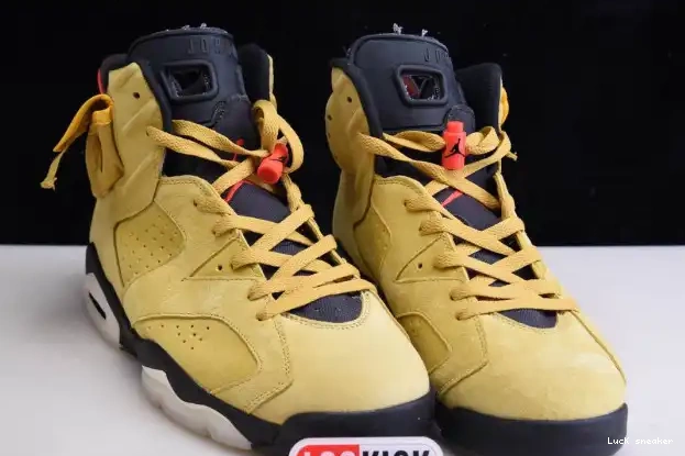 Rep LUCY TRAVIS SCOTT 6 JORDAN AIR CN1084-300 YELLOW X 0320
