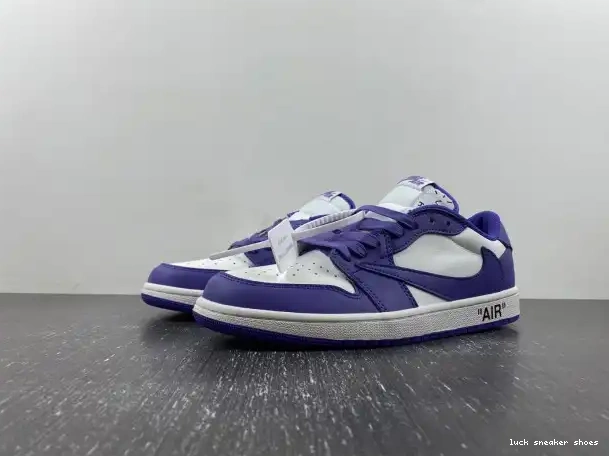 LUCY CUSTOM JORDAN AIR X DM7890-386 1 OFF-WHITE SCOTT TRAVIS X 0319