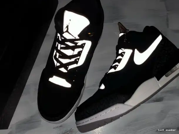 Reps LUCY Black Tinker Grey CK4348-007 Jordan 3 Air Cement 0322