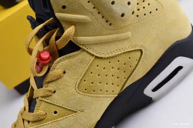 Rep LUCY TRAVIS SCOTT 6 JORDAN AIR CN1084-300 YELLOW X 0320