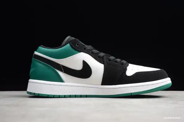 Reps LUCY Air 553558-113 Low Jordan 1 Green Mystic Black White 0316