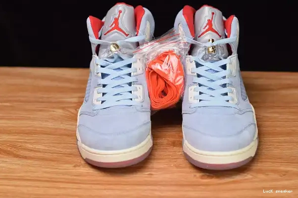 Reps LUCY CI1899-400 Air JSP Jordan 5 x Room Ice Blue Trophy 0322