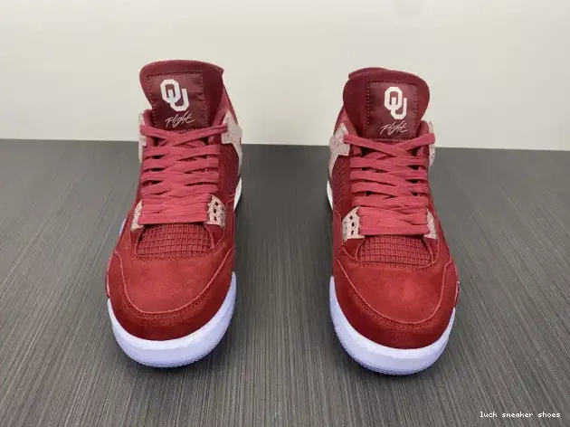 Cheap LUCY Jordan 4 AJ4-904282 PE Oklahoma Sooners Retro 0302