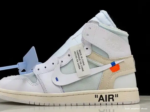 Cheap LUCY Jordan Retro White High AQ0818-100 Off-White 1 Air 0309