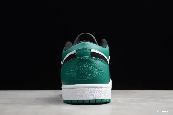 Reps LUCY Air 553558-113 Low Jordan 1 Green Mystic Black White 0316