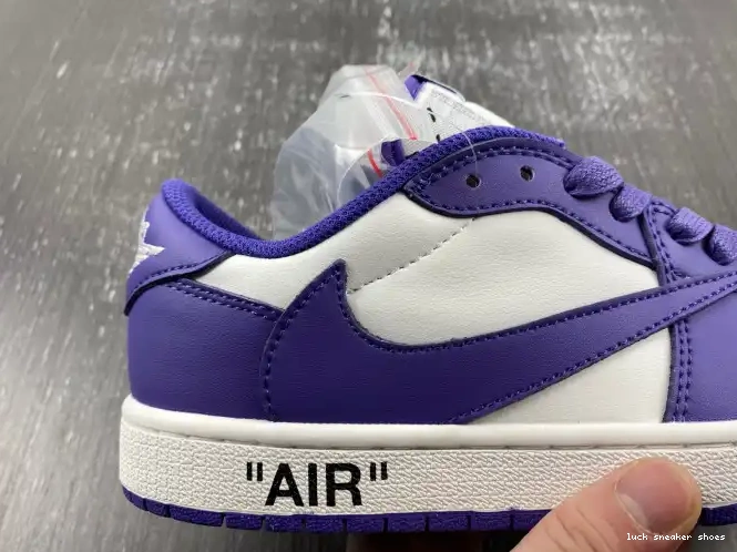 Reps LUCY CUSTOM JORDAN AIR X DM7890-386 1 OFF-WHITE SCOTT TRAVIS X 0319