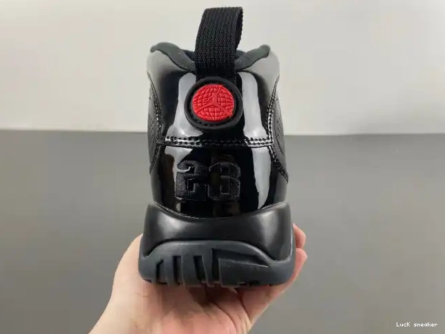 Rep LUCY Air 302370-014 Bred Jordan 9 Retro Patent 0301